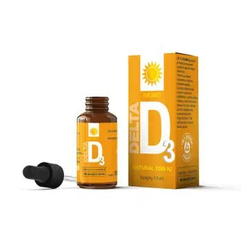 DELTA Vitamin D3 Natural 1000 IU drops 10 ml