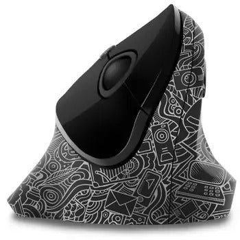 Connect IT CMO-2705-DD ergonomic vertical doodle mouse