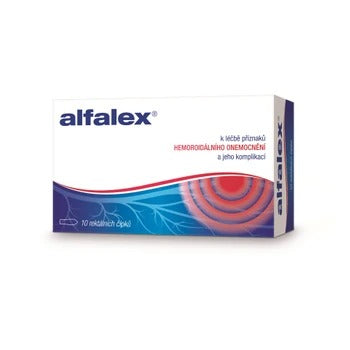 Alfalex Rectal suppositories 10x2.5 g