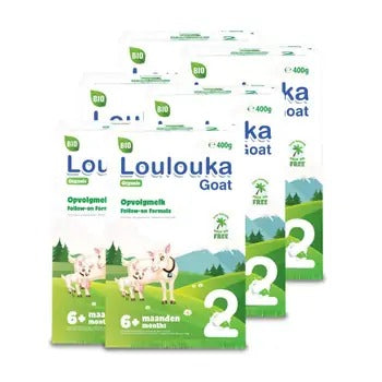Loulouka 2 BIO Continuing infant goat nutrition 6x400 g