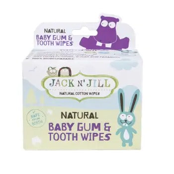 JACK N 'JILL Natural Baby Tooth & Gum Wipes 25 pcs