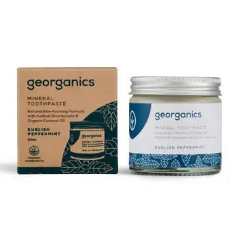 Georganics English mint mineral toothpaste 60 ml