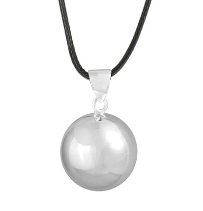 Aniball Women's necklace pregnancy bell MummyBell Silver