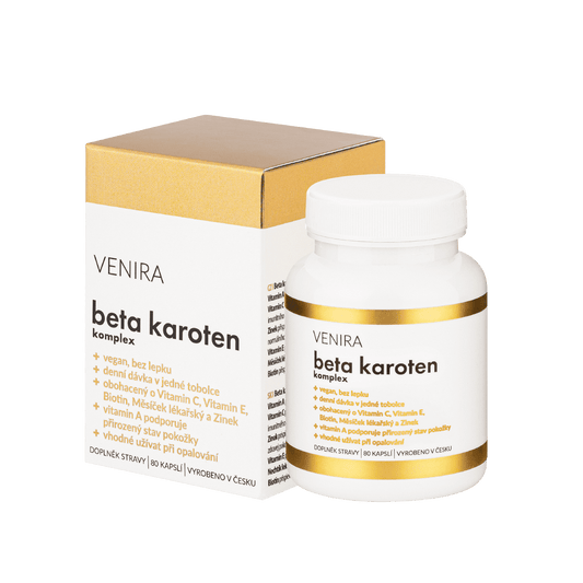 Venira Beta carotene complex 80 capsules