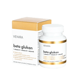 Venira Beta glucan + vitamin C, D and sea buckthorn 60 capsules
