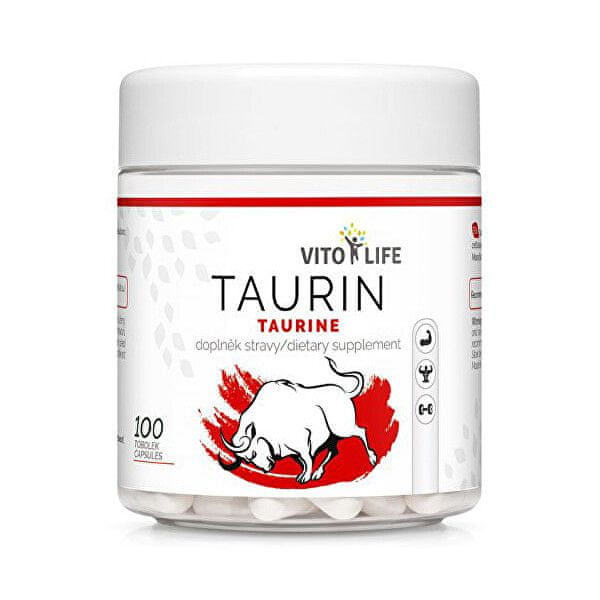 Vito life Taurine, 100 capsules