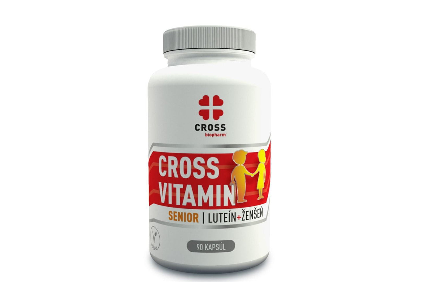 Cross biopharm Senior Lutein + Ginseng 90 capsules