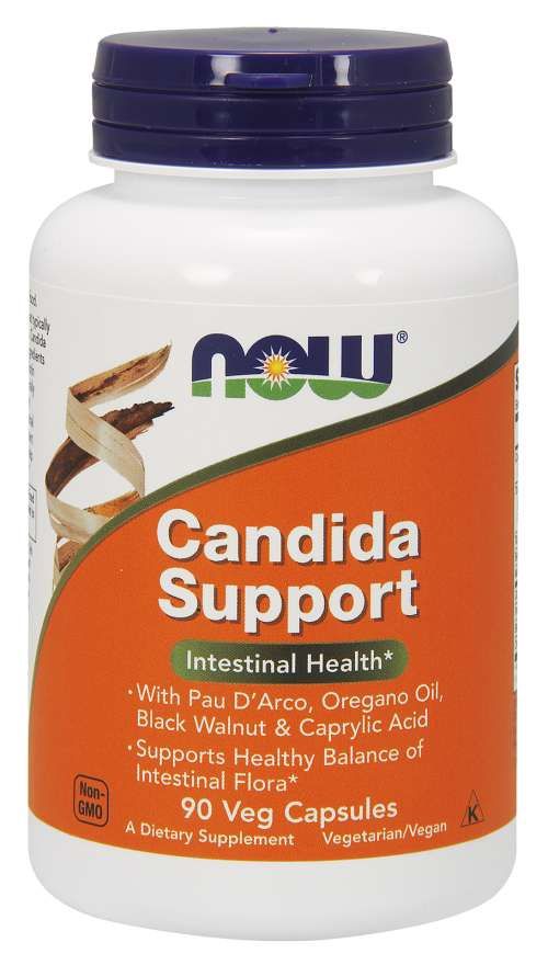 NOW Candida Support, 90 herbal capsules