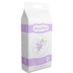 MonPeri ECO Comfort L 8-13 kg baby diapers 50 pcs