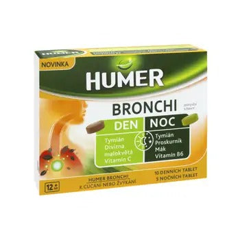Humer BRONCHI day and night 15 tablets
