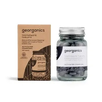 Georganics Activated carbon toothpaste 120 tablets