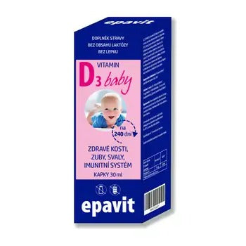 epavit Vitamin D3 baby drops 30 ml