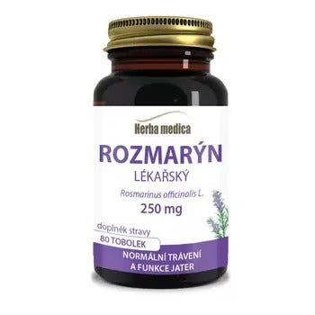 Herbamedica Rosemary 250 mg 80 capsules