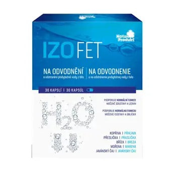 Naturprodukt Izofet for dehydration 30 capsules