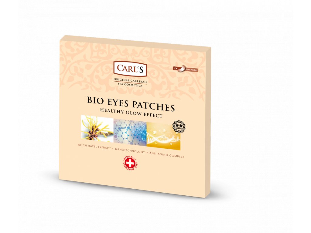 CARL'S BIO EYE PATCHES HEALTHY GLOW EFFECT 2 pcs