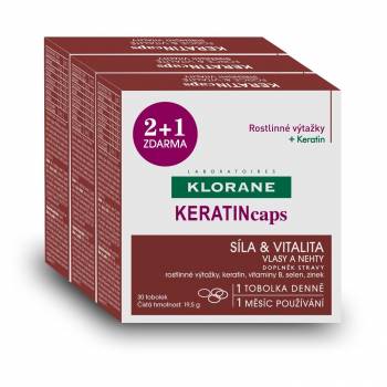 KLORANE Keratincaps The strength and vitality of 90 capsules - mydrxm.com