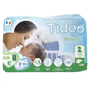 Tidoo 2 Mini 3-6 kg baby diapers 36 pcs