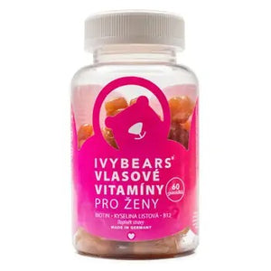 IvyBears Hair vitamins for women jelly bears 60 pcs