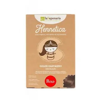 laSaponaria Natural hair color Indrani BIO golden chestnut 100 g