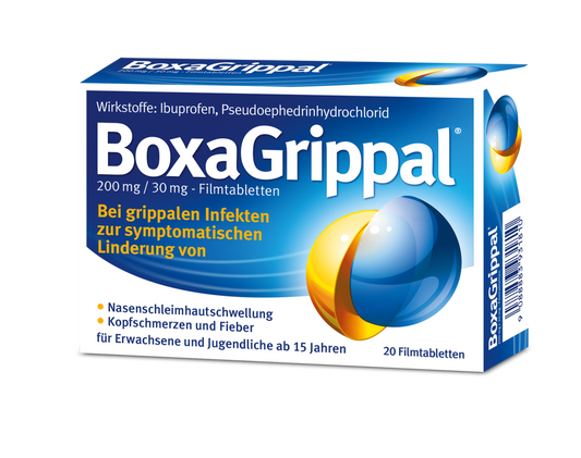 Boehringer Ingelheim BoxaGrippal 200 mg/30 mg - 20 tablets