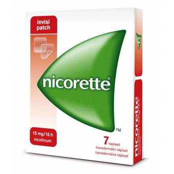 Nicorette Invisipatch 15 mg / 16 h transdermal patch 7 pcs