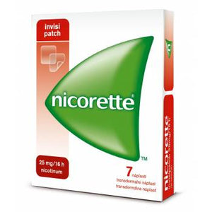 Nicorette Invisipatch 25 mg / 16 h transdermal patch 7 pcs