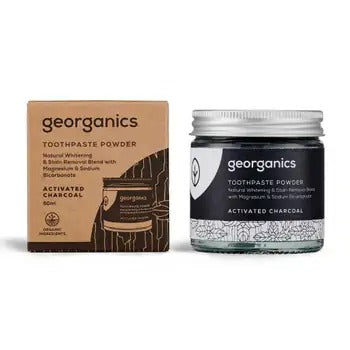 Georganics Activated carbon tooth powder 60 ml