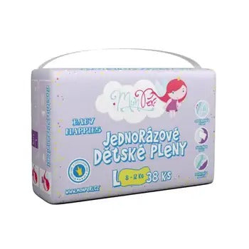 MonPeri Classic L 8-12 kg baby diapers 38 pcs