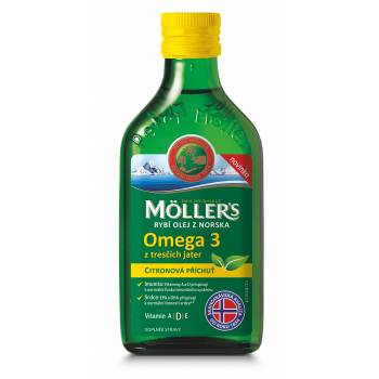 Omega-3 Mollers lemon250ml - Aversi