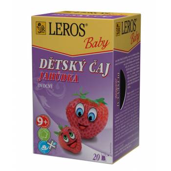 Leros Children's tea Strawberry 20x2 g - mydrxm.com