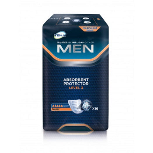 TENA Men Active Fit Absorbent Protector Level 3 16 Pack