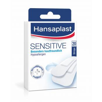 Hansaplast Sensitive Band Aid 20 pcs - mydrxm.com