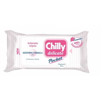 Chilly Delicate Intimate wipes 12 pcs - mydrxm.com