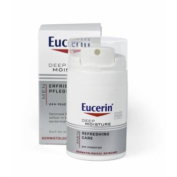 Delegation For det andet abort Eucerin MEN Deep Moisturizing Cream For Men 50 ml – My Dr. XM