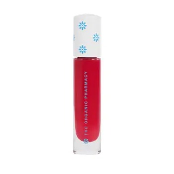 The Organic Pharmacy Sheer Glow Liquid Blush Red Lipstick 5 ml