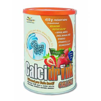 Calcidrink strawberry collagen drink 450 g - mydrxm.com