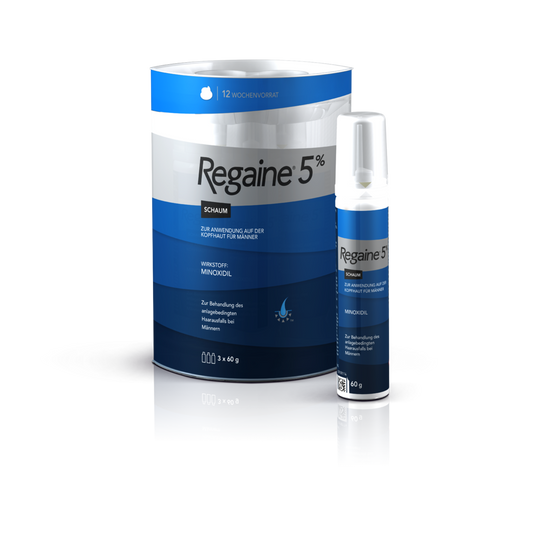 Regaine 5% scalp solution men foam 180 ml