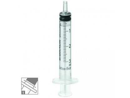 B.Braun syringe Omnifix® Luer Solo 3 ml | 100 pcs