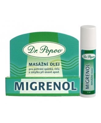 Dr.Popov Migrenol roll-on massage oil 6ml