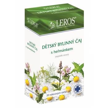 Leros Children's herbal tea with chamomile teabag 20x1,5 g - mydrxm.com