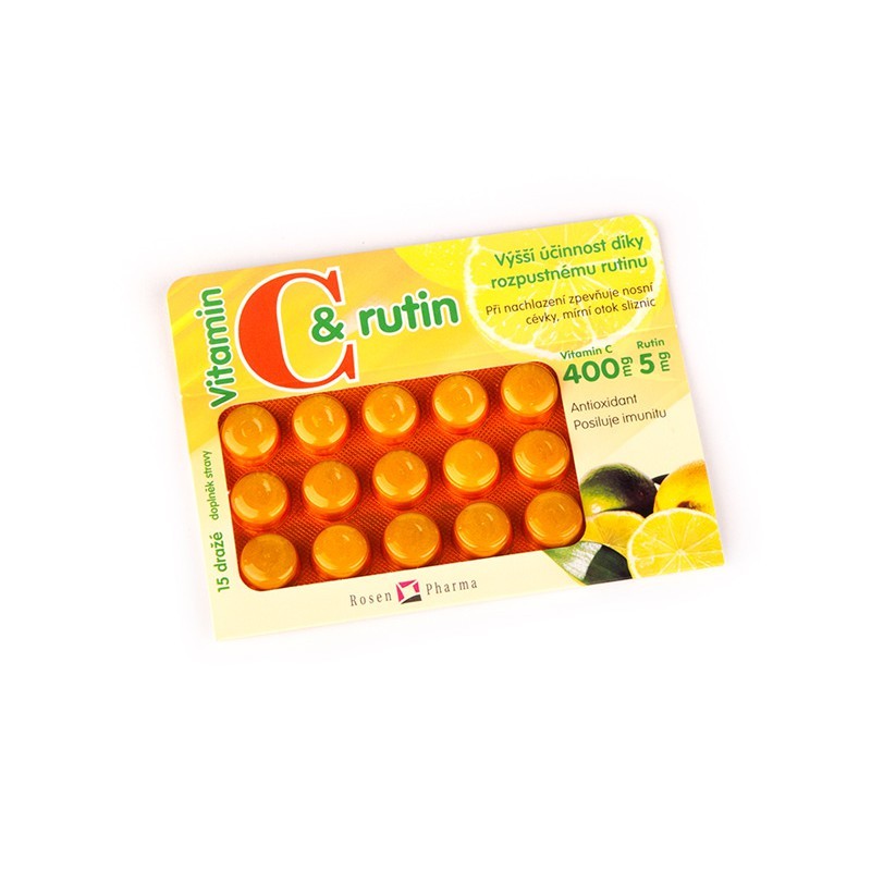 ROSEN C + rutin 400 mg 15 tablets