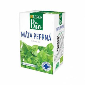 Leros BIO Peppermint tea bags 20 x 1,3 g - mydrxm.com