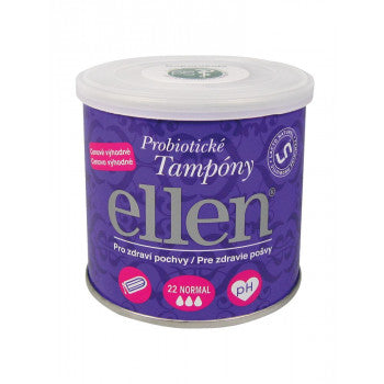 Ellen Probiotic tampons ECO normal 22 pcs - mydrxm.com