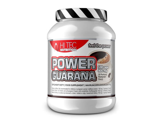 HiTec Nutrition Power Guarana 100 capsules