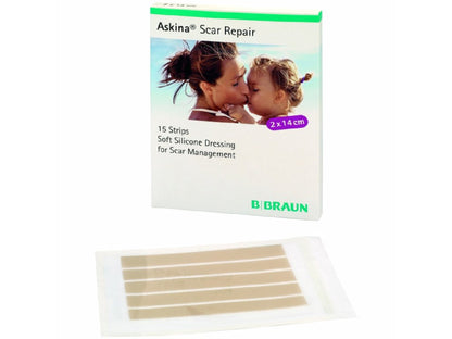 B.Braun Askina Scar Repair 2x14 cm | 15 pcs