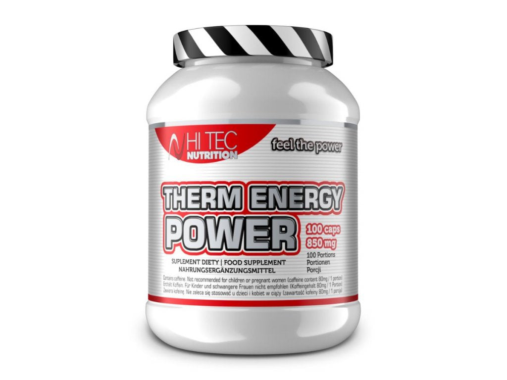 HiTec Nutrition Therm Energy Power 850 mg 100 tablets