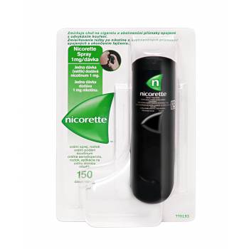 Nicorette Spray 1 mg / dose oral spray 13.2 ml