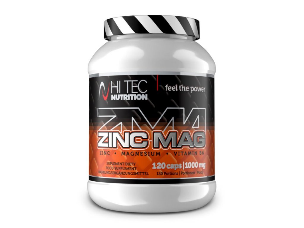 HiTec Nutrition ZMA Zinc Mag 120 capsules