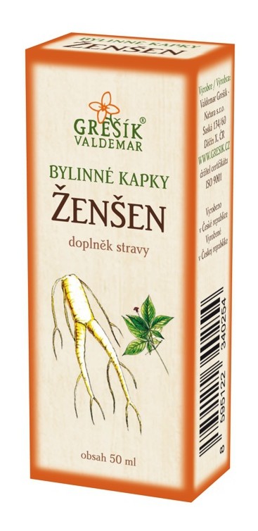 Gresik Valdemar Ginseng drops 50 ml