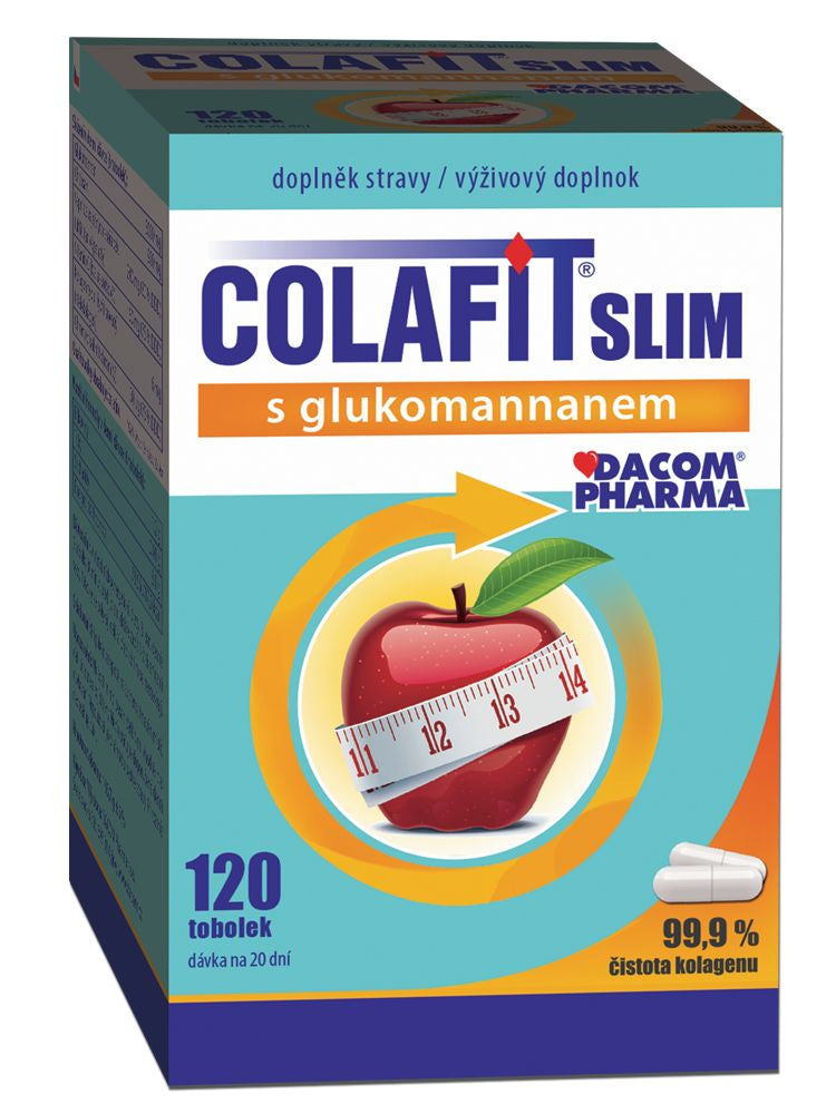 Colafit SLIM with glucomannan 120 capsules - mydrxm.com